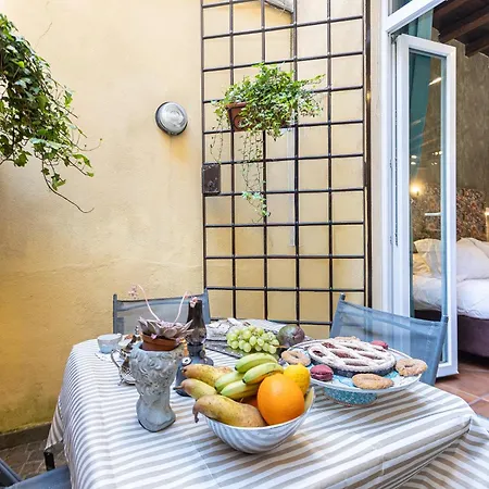 Quiet Trevi Fountain Courtyard & Patio * Roma