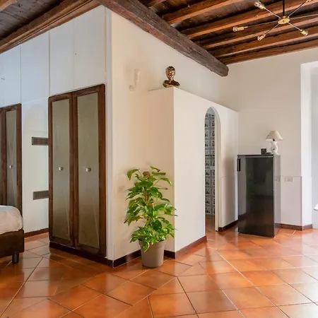 Quiet Trevi Fountain With Patio And Backyard 公寓 罗马